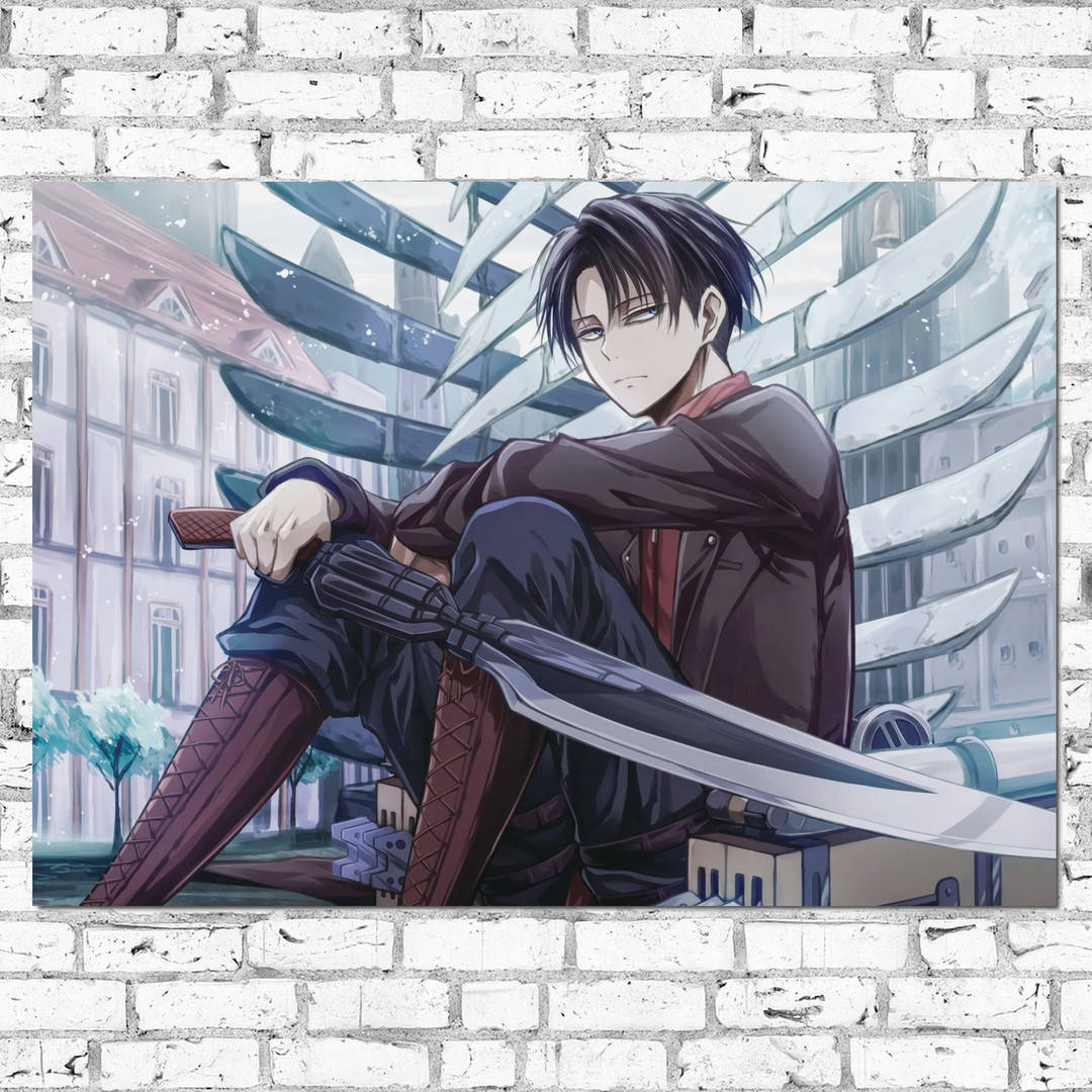 

Плакат "Атака на титанов, Капитан Леви Аккерман, Attack on Titans" (артикул 0481)