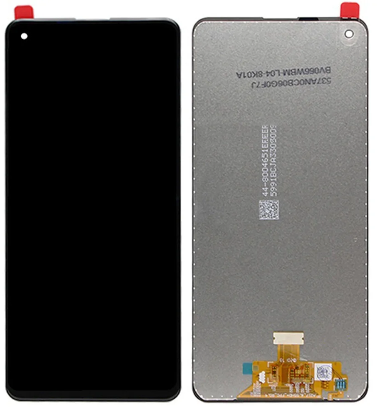 

Дисплей Samsung A217F Galaxy A21s тачскрин модуль черный оригинал
