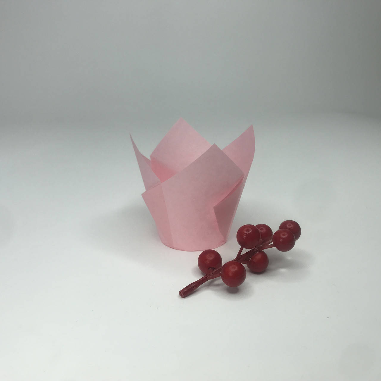 

Формочка для капкейка "Тюльпан" (150), нежно-розовый (20 шт.)