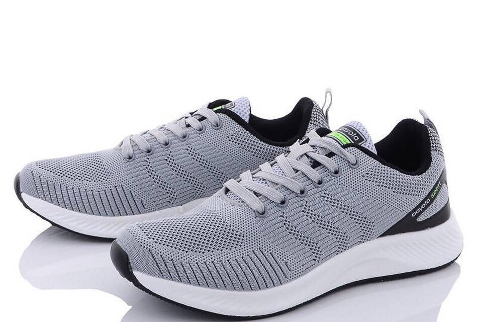 

Мужские кроссовки сетка Bayota Размеры 41, 43, 44, Светло-серый