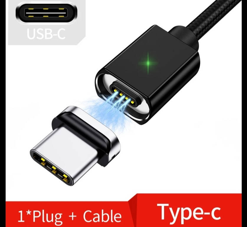 

Магнитная зарядка TYPE C кабель быстрой зарядки