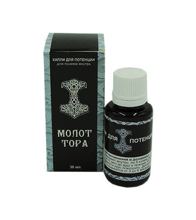 

Молот Тора - Капли для повышения потенции
