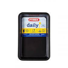 

Форма PYREX DAILY мет.форма прямокут 28x18см (2.2л), Черный