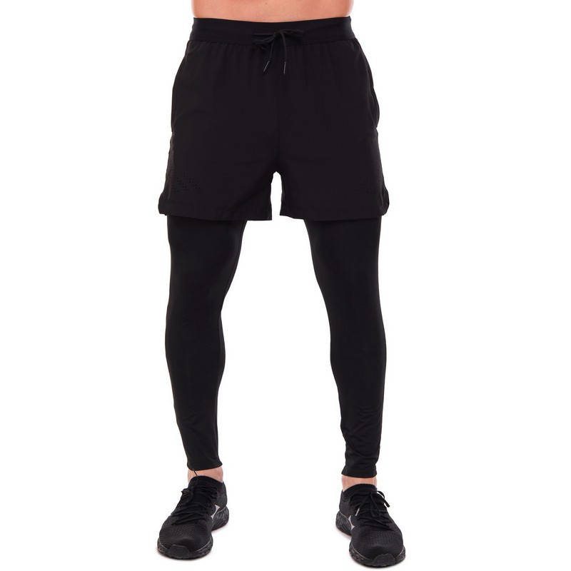 

Тайтсы штаны мужские компрессионные Lidong Tights (LD-0565) L, Черный