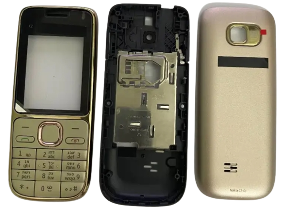 

Корпус Nokia C2-01 Full Gold