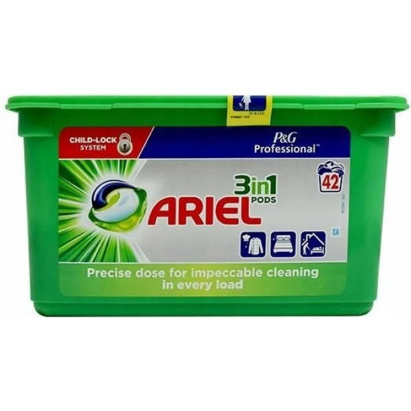 

Капсулы для стирки Ariel All in 1 Pods Универсальные, 42 шт