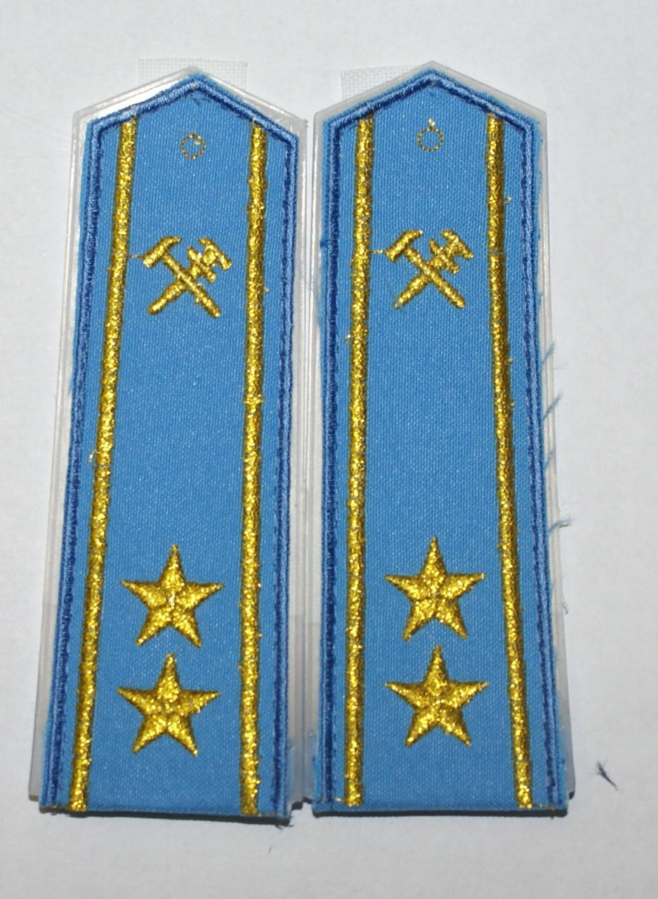 

Погоны ж/д старшего состава 2 звезды