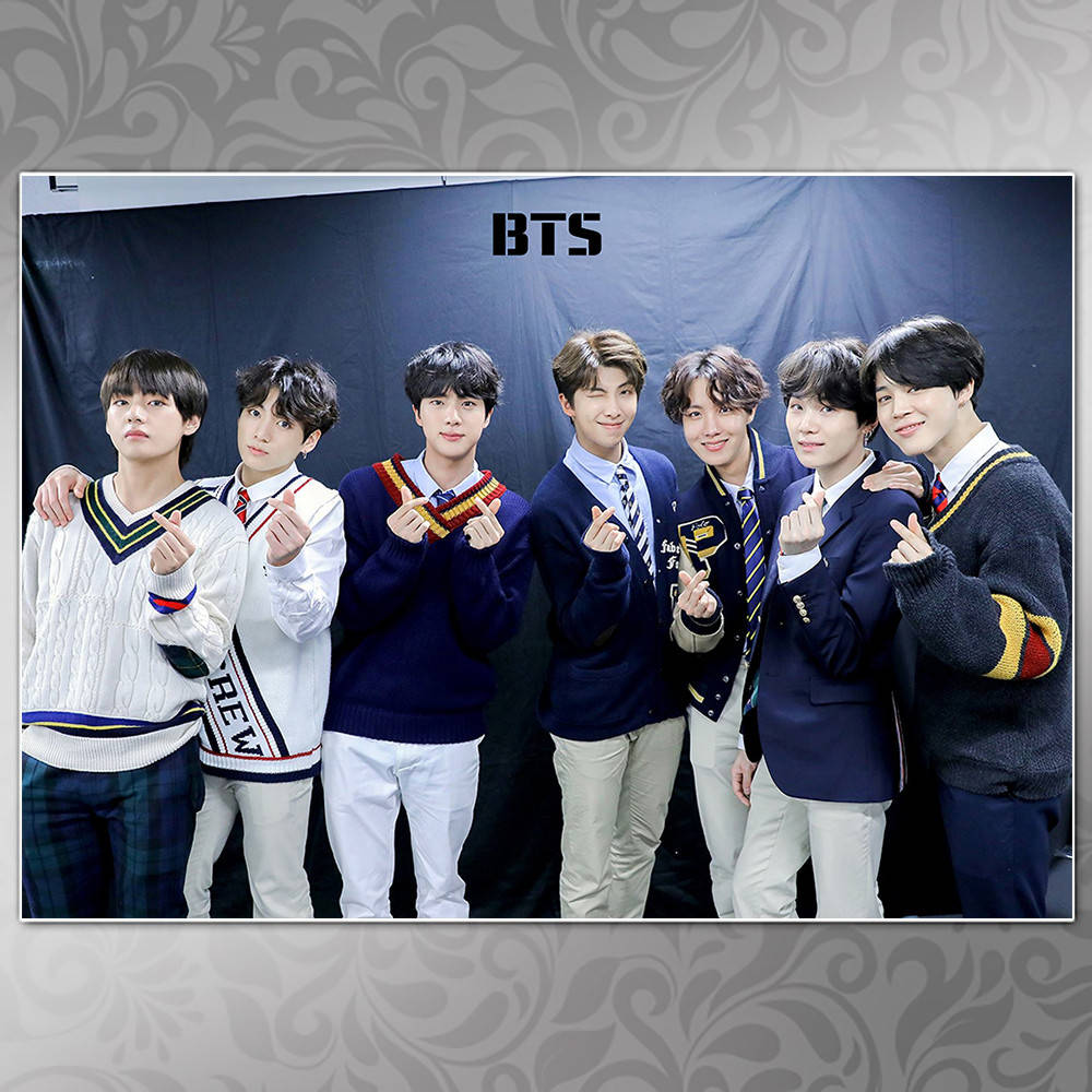 

Плакат K-Pop BTS 124