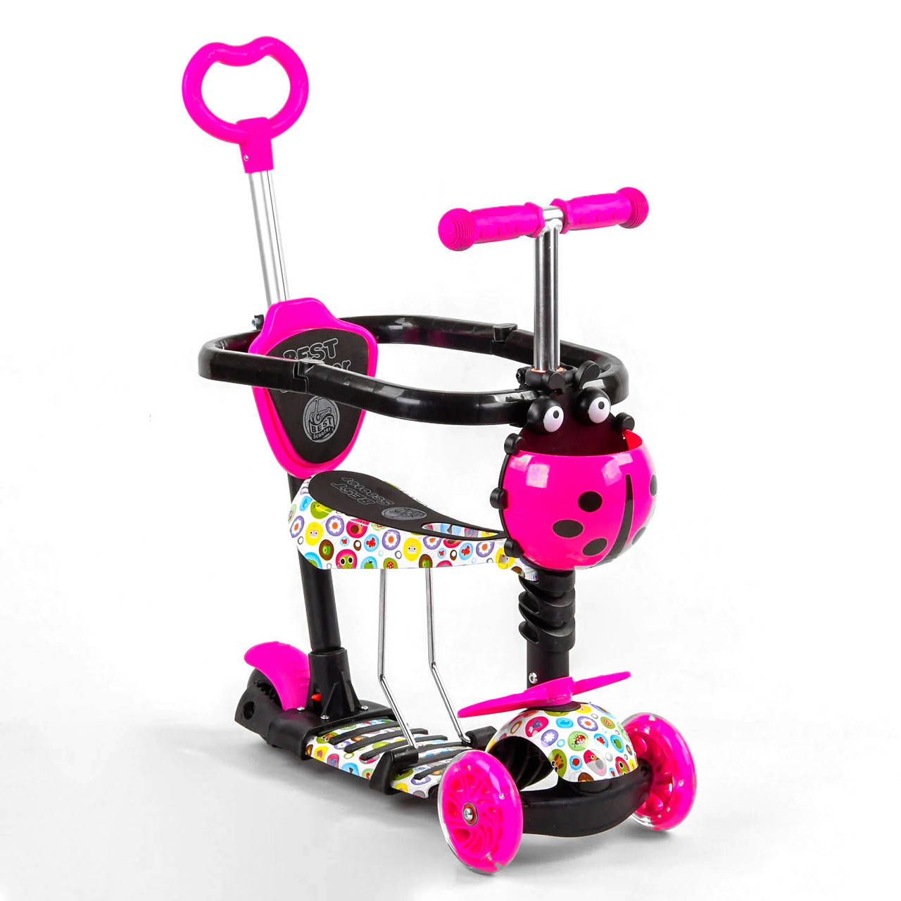 

*Самокат 5в1 Best Scooter с защитным бампером арт. 6106