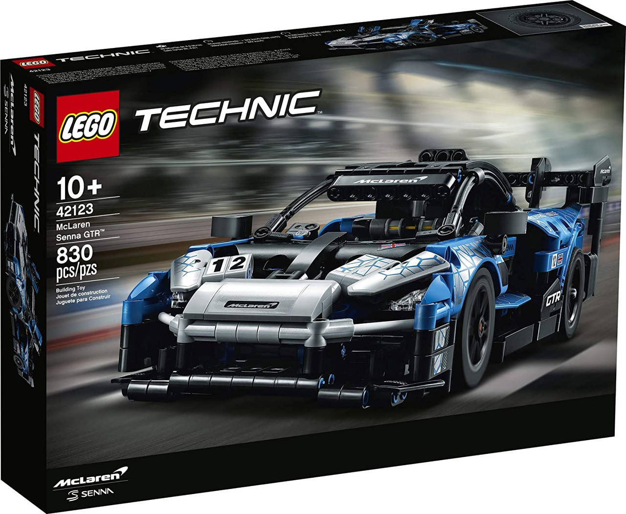

Конструктор LEGO Technic 42123 McLaren Senna.