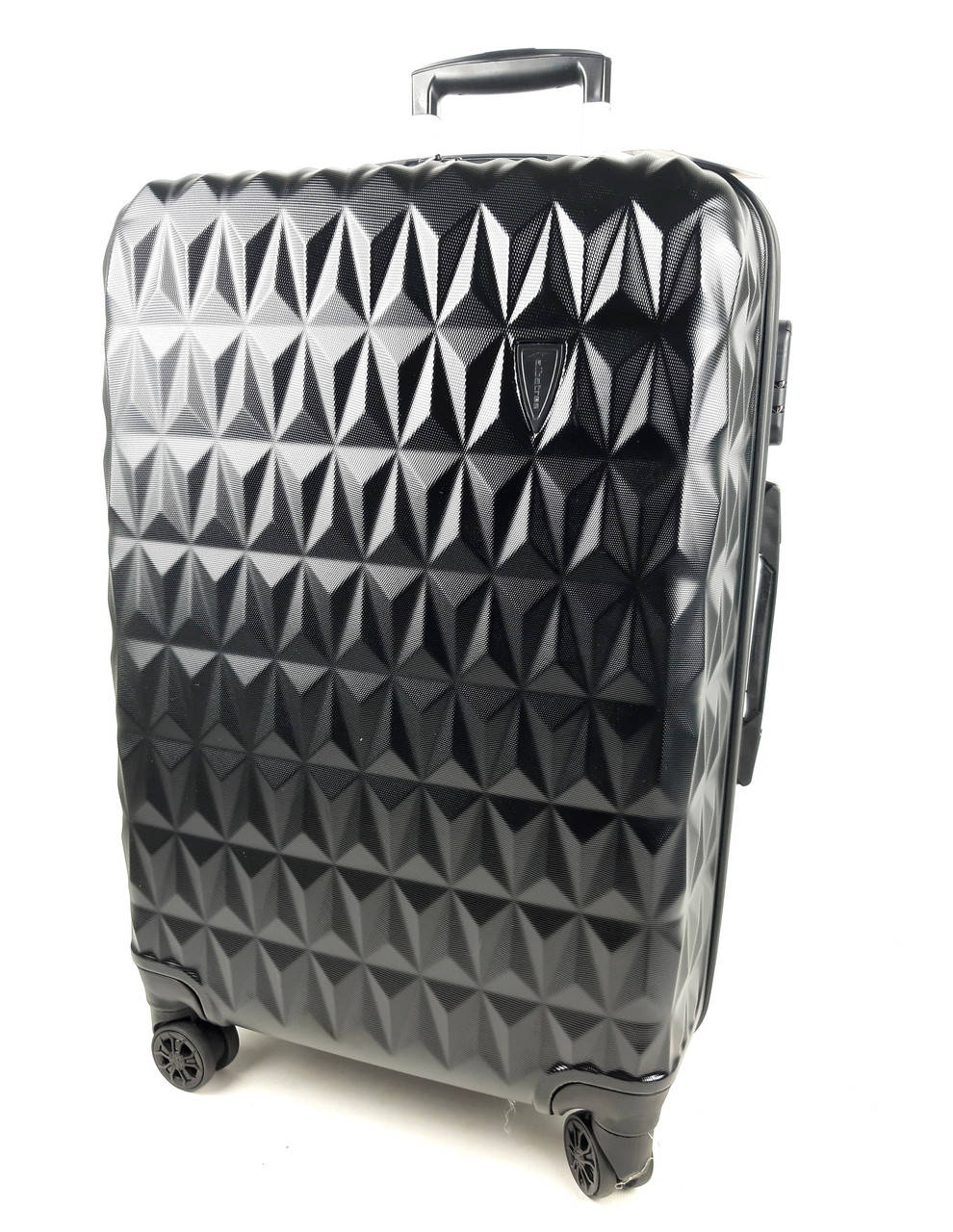 

чемодан черный на колесах, Черный 100л Albatros ABS