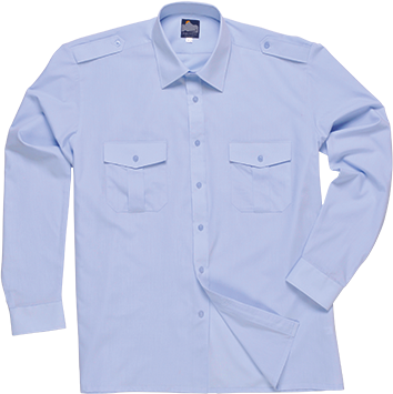 

Рубашка Pilot с длинными рукавами S102 Повседневная одежда