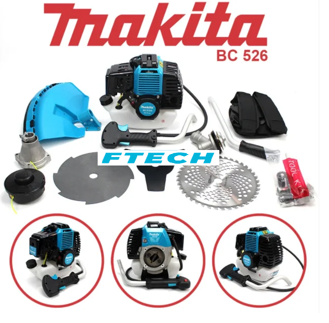 

БЕНЗОКОСА MAKITA BC 526 (4.6 КВТ, 2Х ТАКТНЫЙ) КОМПЛЕКТАЦИЯ "ЭКО"