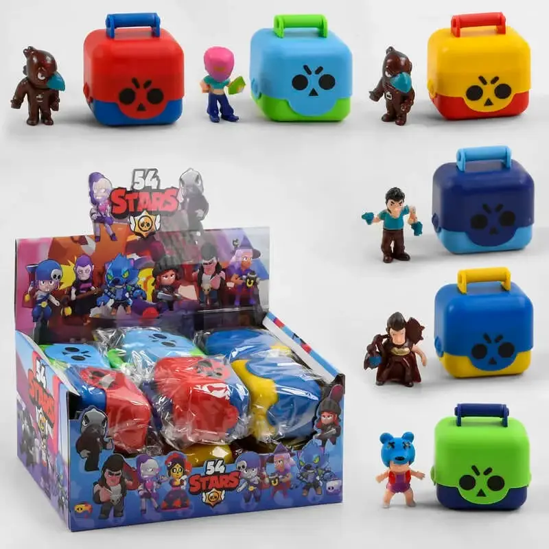 

Игрушечные мульт Герои Brawl Stars в чемоданчиках набор из 12 шт LDY 220874