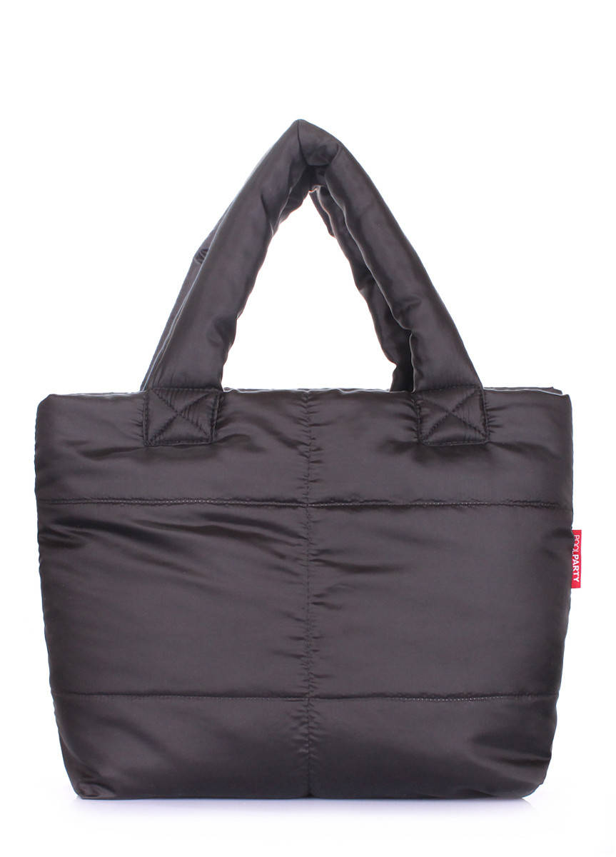 

Дутая сумка POOLPARTY Fluffy fluffy-black, Черный
