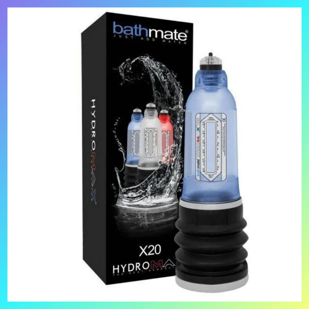 

Вакуумная гидропомпа для мужчин Bathmate Hydromax 5 X20 помпа прибор для увеличения полового члена