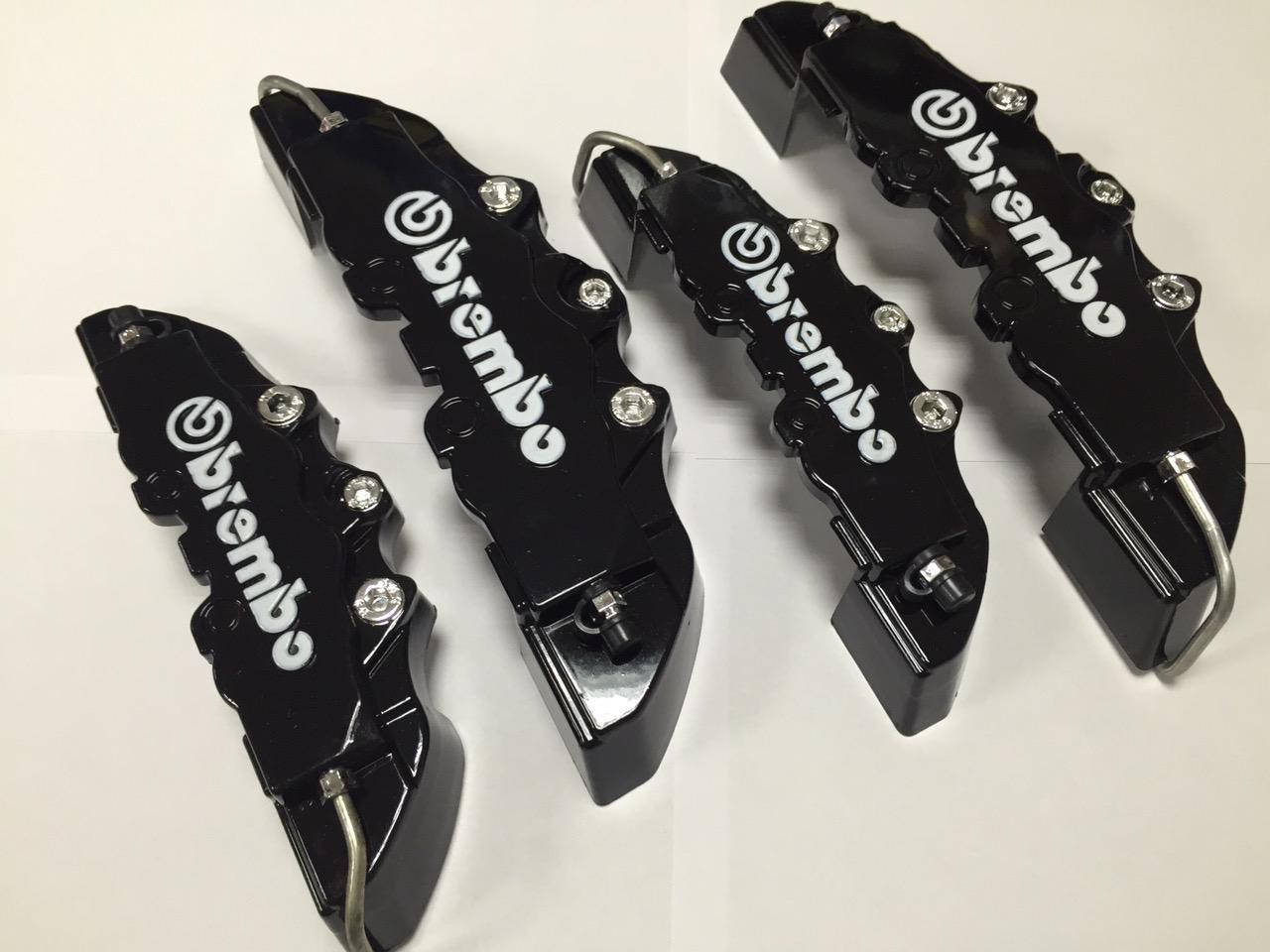 

Декоративные накладки на тормозные суппорта "BREMBO" Черные