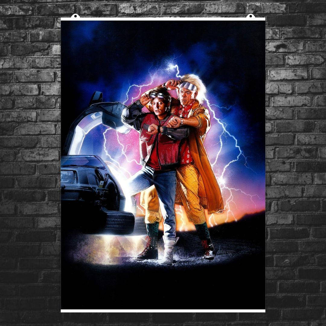 

Постер "Назад в будущее 2". Back to the future. Размер 42x30см (A3). Матовая бумага
