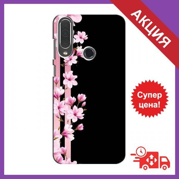 

Чехол для Meizu M10 / Бампер на Meizu M10 / Чехол для Мейзу М10 (Розы на черном)