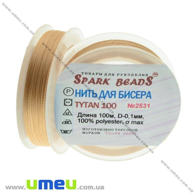

Нить для бисера Титан 100, Пшеничная №2531, 100 м (MUL-020519)