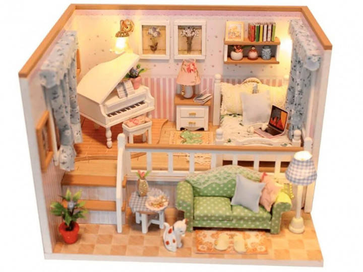 

3D Румбокс Кукольный Домик "Because of You" M026 DIY DollHouse