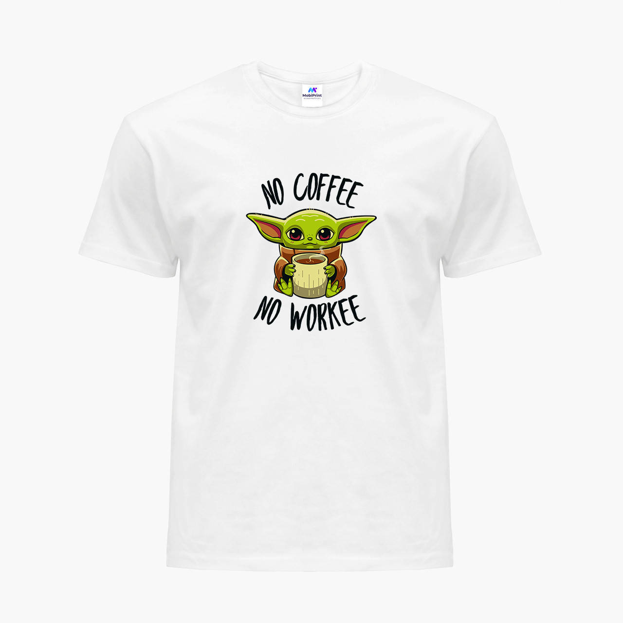 

Футболка женская Бейби Йода Мандалорец (Baby Yoda The Mandalorian) Белый (8976-1987)