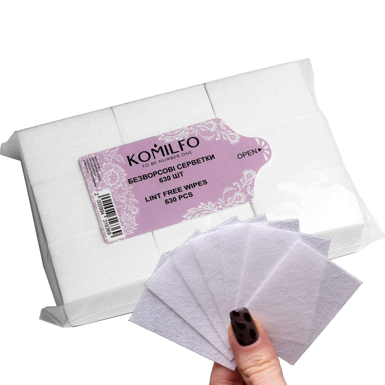 

Komilfo безворсовые салфетки, 630 шт