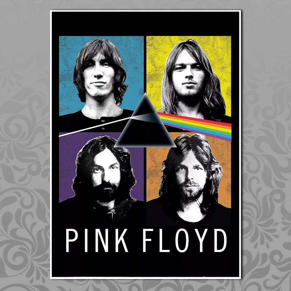 

Плакат Рок Pink Floyd 014