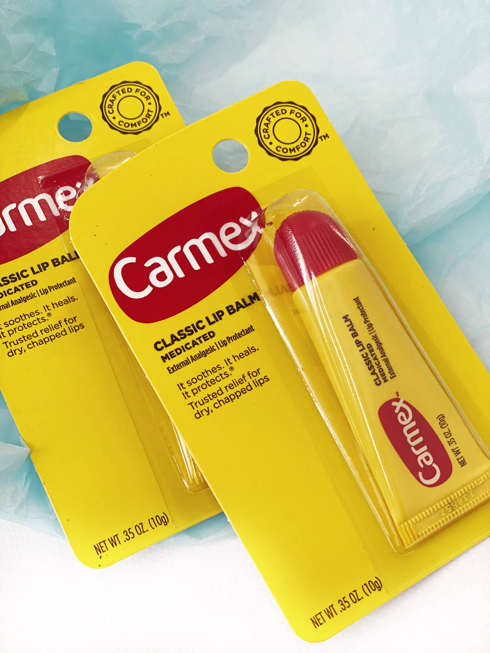 

Классический бальзам для губ, лечебный, Carmex, 10 г.