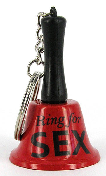 

Колокольчик брелок "Ring for SEX" ( для секса)