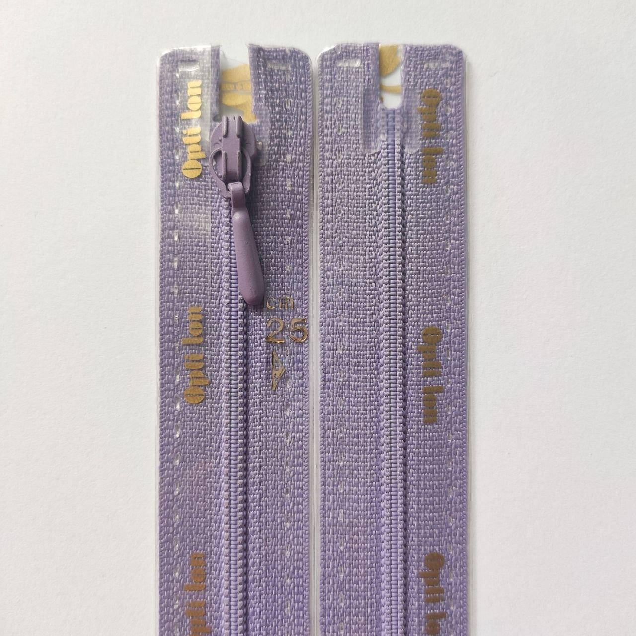

Молнии OPTI спиральные неразъемные, разные цвета, разные длины, с автоматическим фиксатором Сиреневый, 250