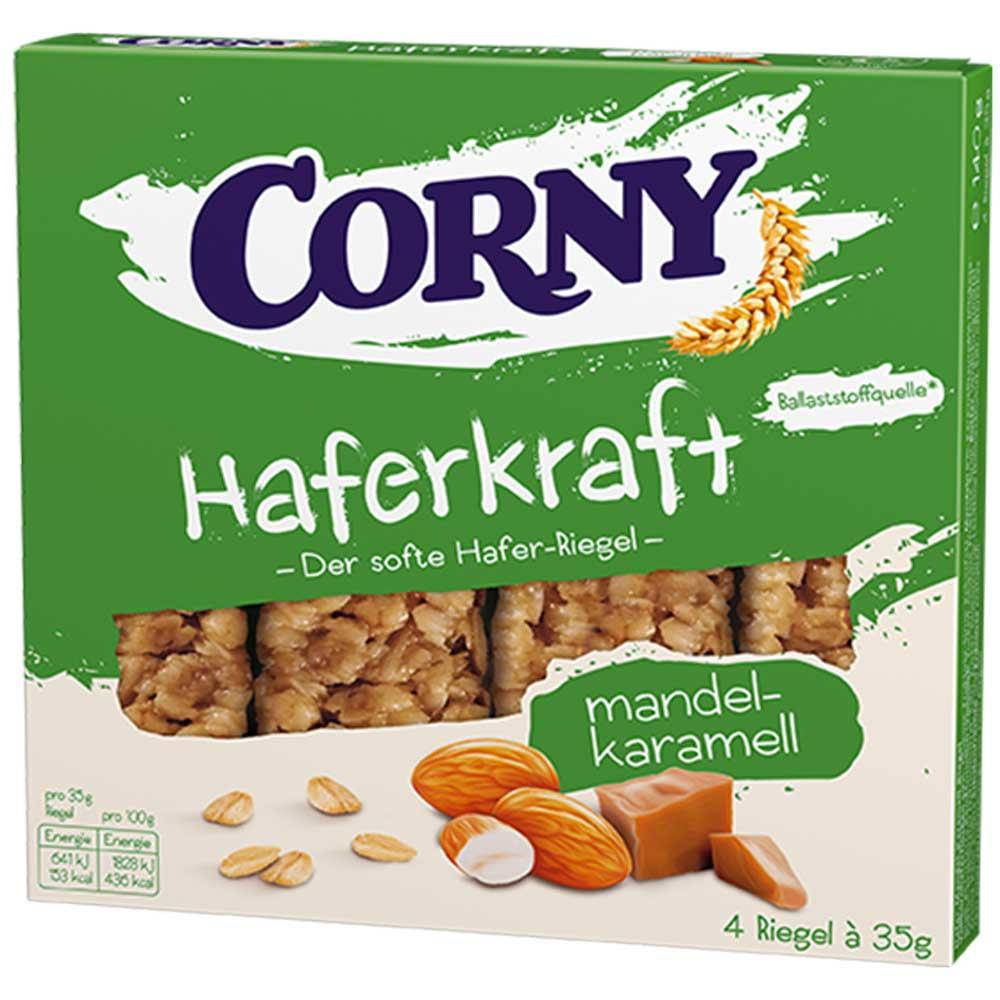 

Батончики Corny Haferkraft Mandel Caramel 4s 140 g