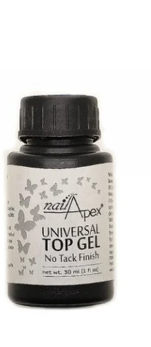 

Топ гель без липкости универсальный Нейлапекс | NailApex Universal Top Gel No Tack Finish 30 мл