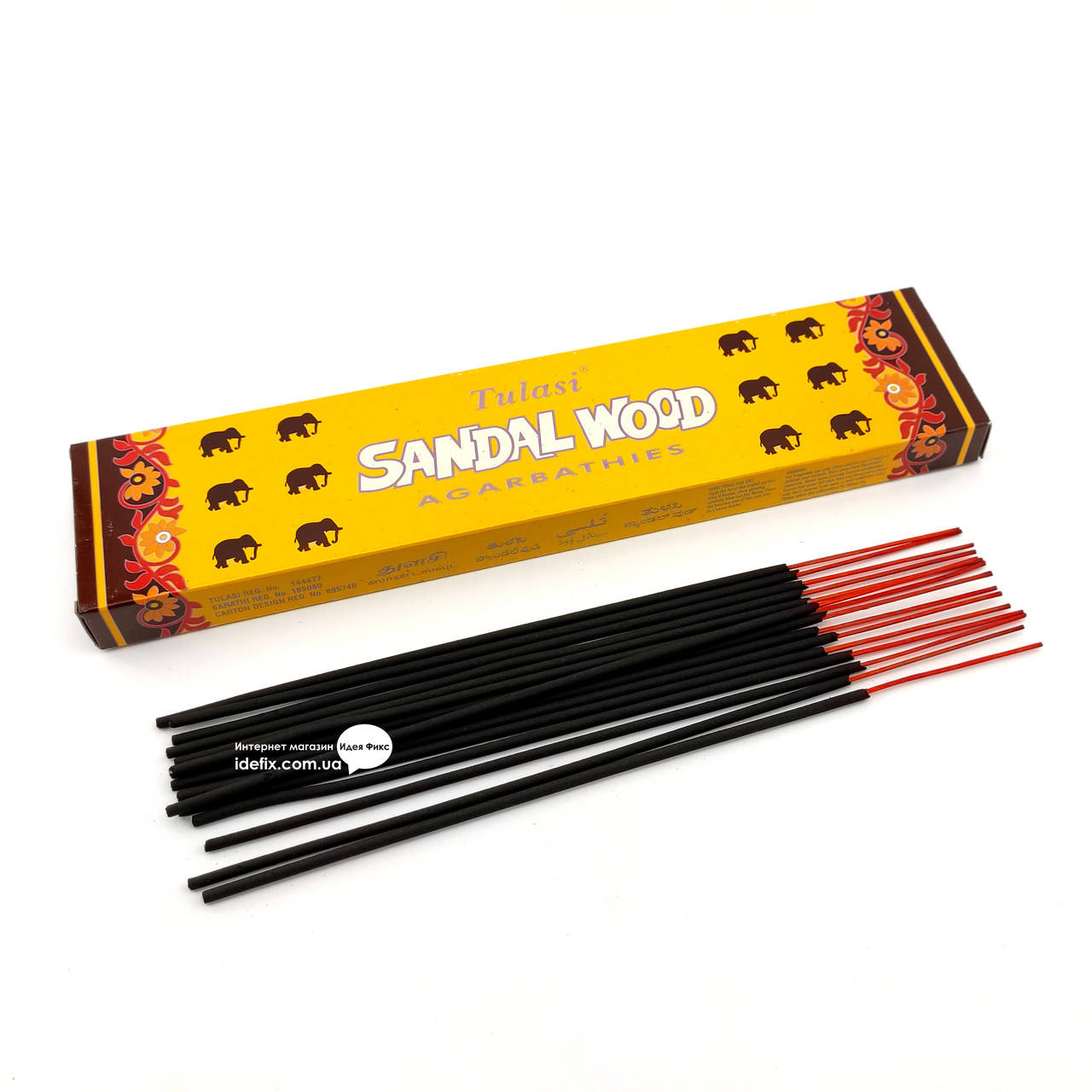 

Благовоние Sandal Wood Tulasi 20г. Аромапалочки Сандаловое Дерево (32248)