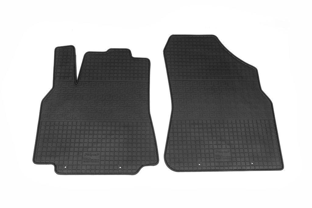 

Резиновые коврики (Polytep) Передние (2 шт) для Peugeot Partner Tepee 2008-2018 гг., Черный