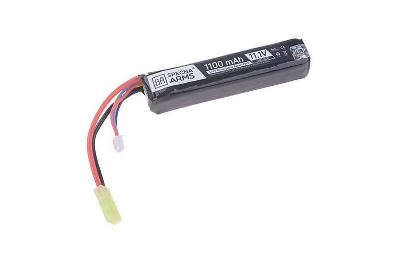 

АКБ LiPo 11,1V 1100mAh 20/40C [Specna Arms] (для страйкбола)