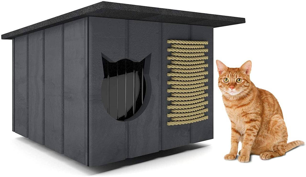 

Утепленный домик для кота,CAT LAND, DRAPAK De
