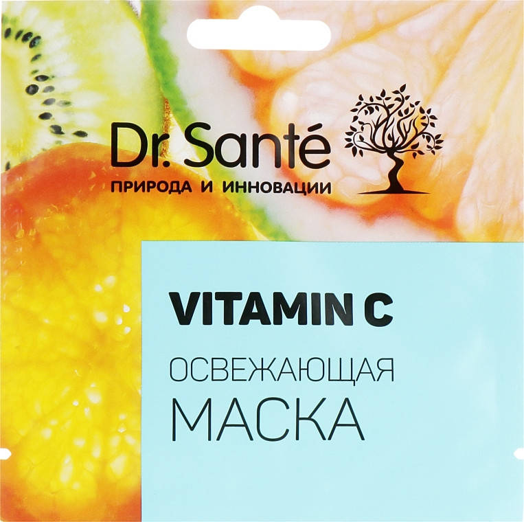 

Освежающая маска для лица с витамином C Dr.Sante Vitamin C