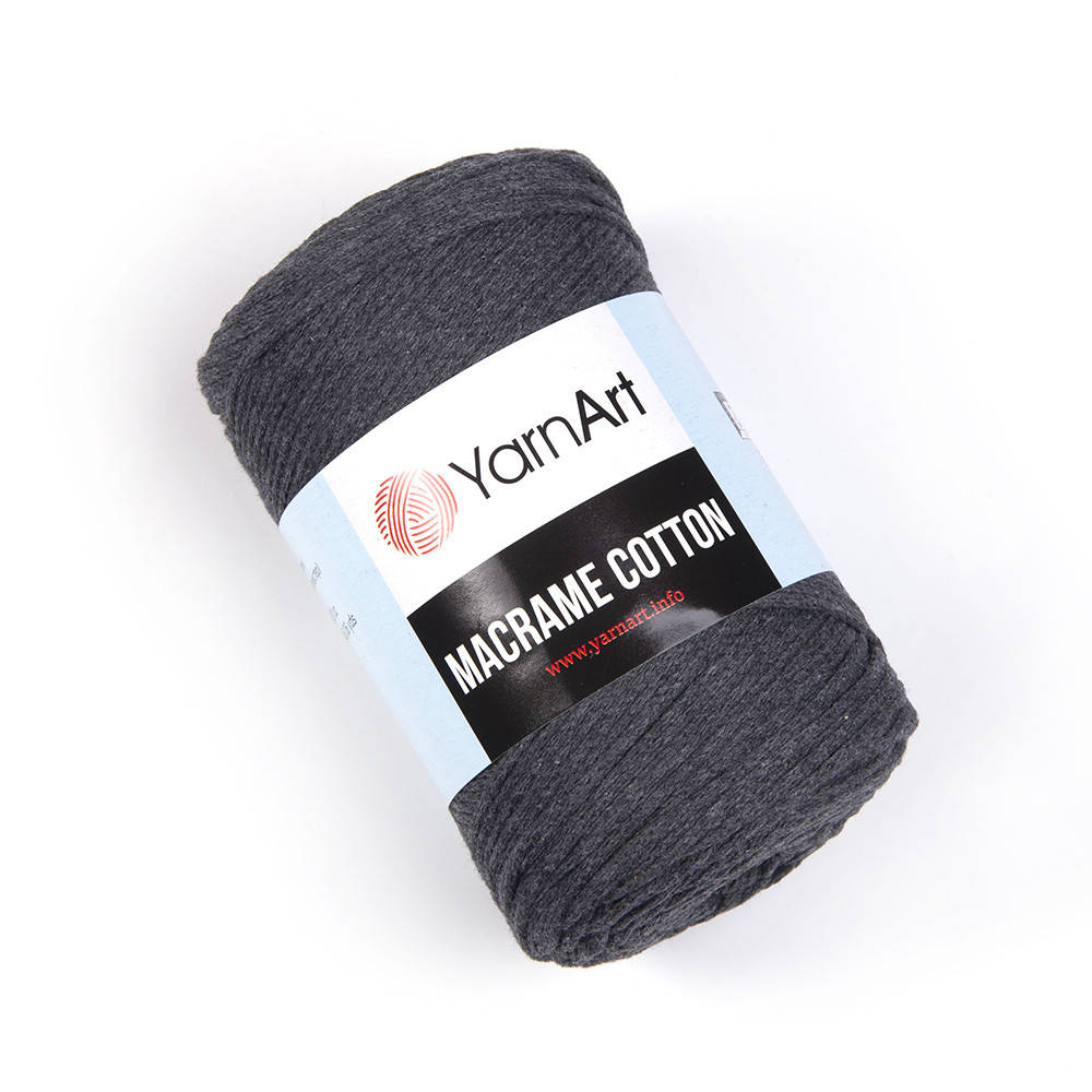 

Yarnart Macrame Cotton №758 уголь