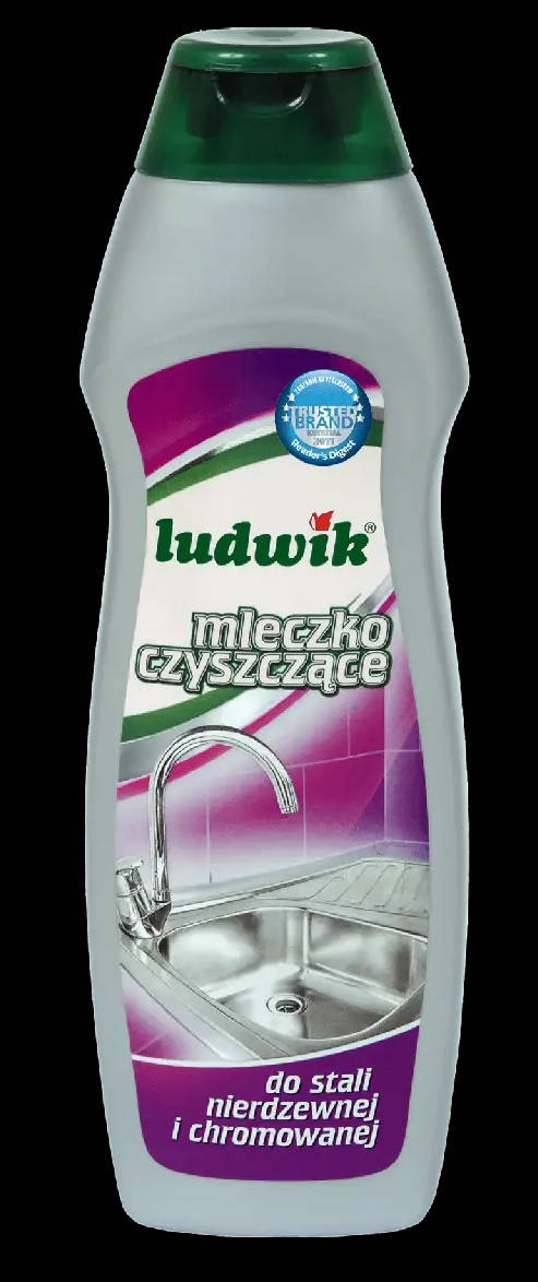 

Чистящее молочко для нержавеющей и хромированной стали Ludwik 300мл