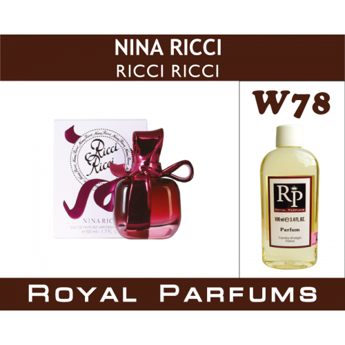 

Духи на разлив Royal Parfums W-78 «Ricci Ricci» от Nina Ricci