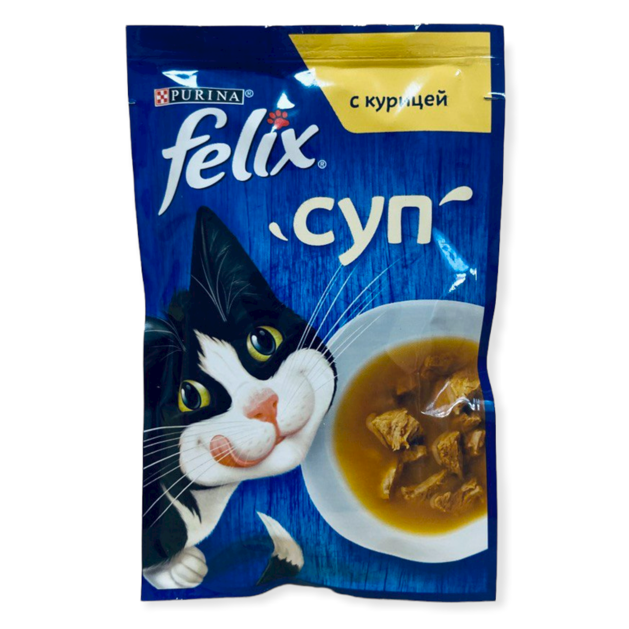 

Корм для кошек Purina Felix Soup Суп с курицей 48 г