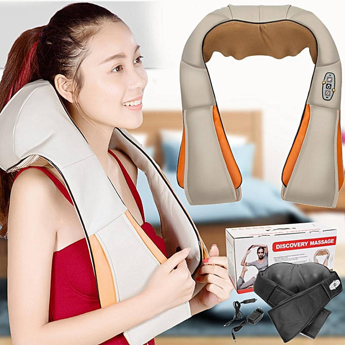 

Роликовый массажер для шеи, плеч и спины Massager of Neck Kneading с прогревом