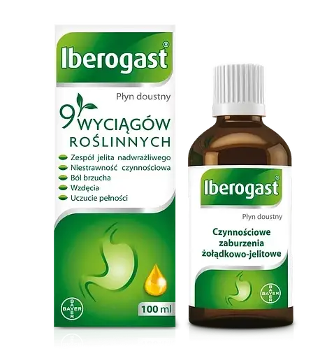 

Иберогаст (Iberogast) 100 мл - травяной сбор для лечения желудочно-кишечного тракта
