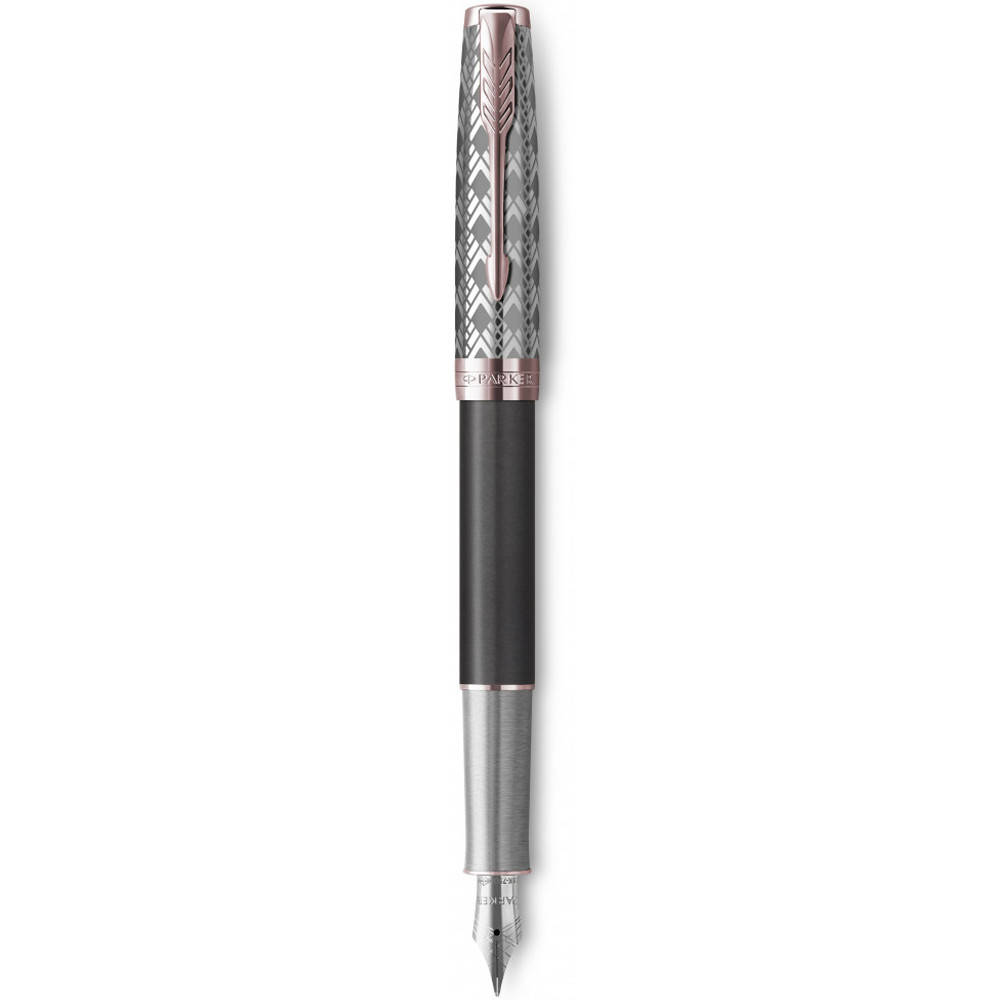 

Ручка Parker Перьевая (чернильная) SONNET 17 Metal & Grey Lacquer PGT FP18 F (68211)