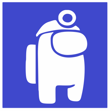 

Трафарет для тату Амонг ас