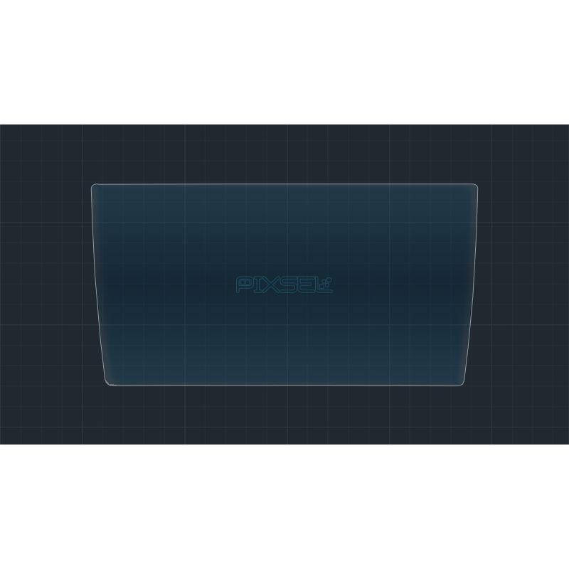 

Защитное гибридное стекло на монитор 9H VOLKSWAGEN TIGUAN 2019-2020