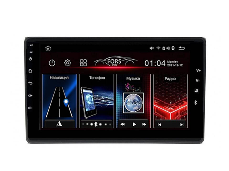 

Штатная магнитола FORS.auto K350 для Audi A4 2000-2009
