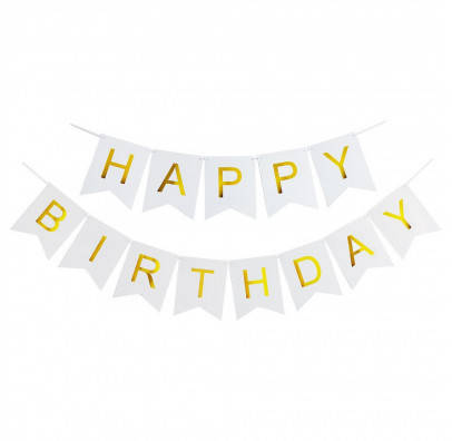 

Гирлянда-флажки Happy Birthday 79893
