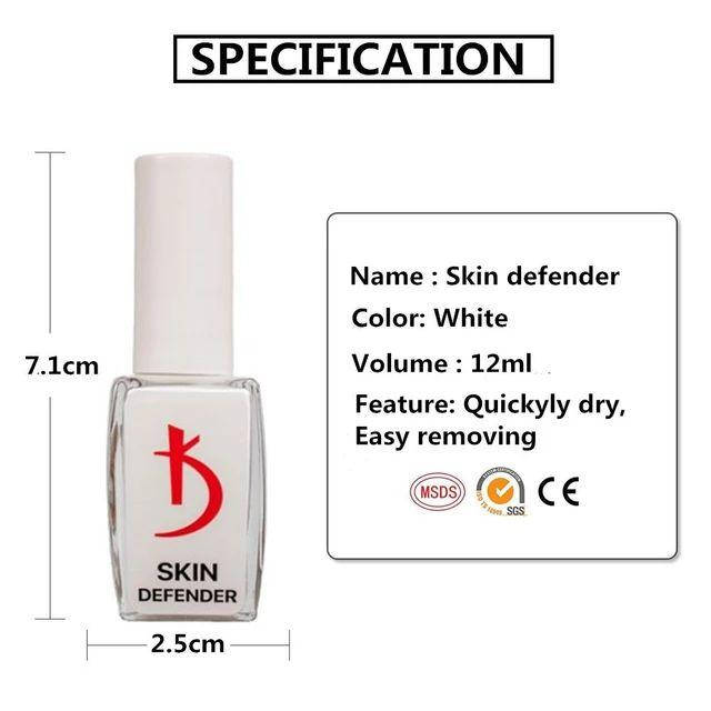 

Жидкость для защиты кожи вокруг ногтей Skin Defender, 12мл